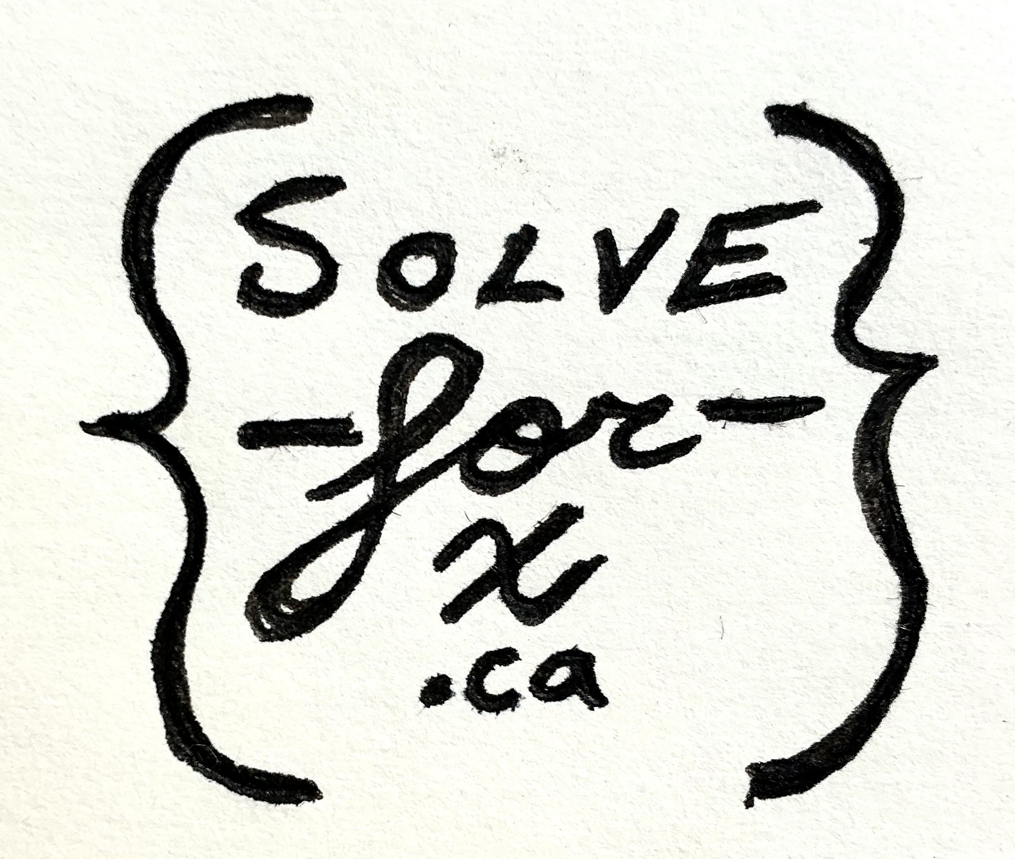Solve for x
